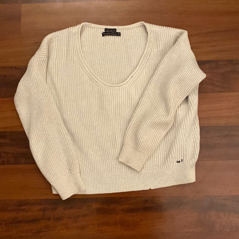Abercrombie off-the-shoulder sweater